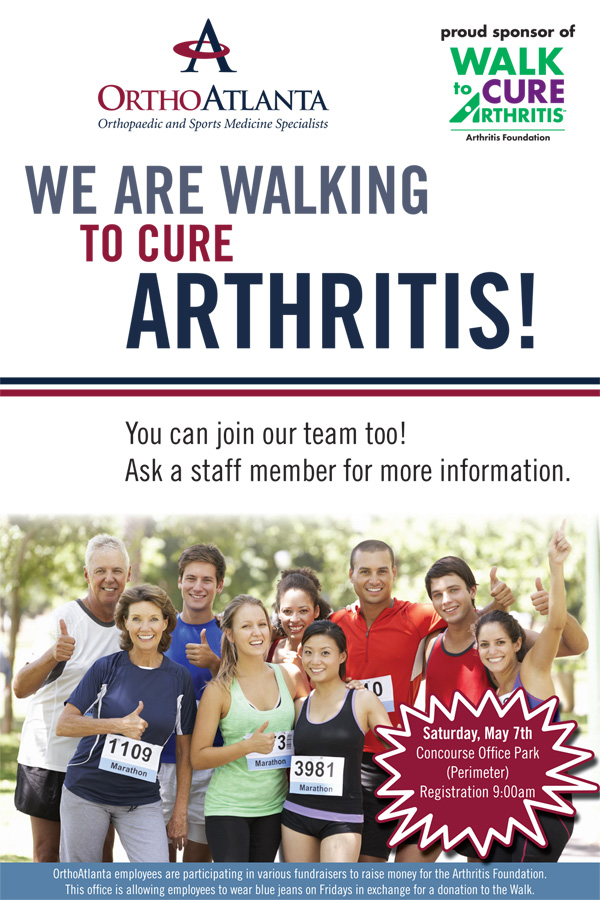 Walk to Cure Arthritis with OrthoAtlanta